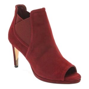 Cole Haan Peep-Toe Ankle Boots 7.5